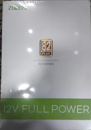 باور سبلاي ايسر زيوس لأجهزة الجيمنج بسعة 650 واط حقيقي ACER ZUOOS 650W 82+ PLUS GAMING PSU