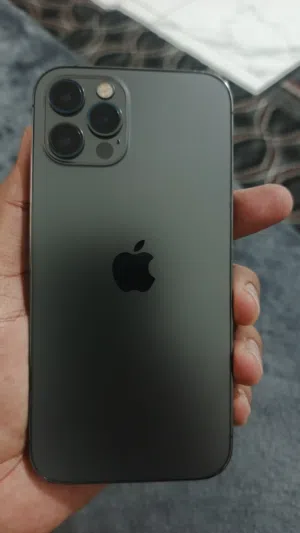 Used iPhone 12 Pro 256 GB in Grey with Headset - Excellent Condition