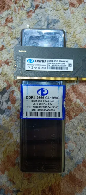رام DDR4 8GB 2666MHZ TXRUI