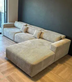 كنب جلوس مودرن تفصيل بالمتر  أجود أنواع الخشب والقماش Modern Custom-Made Sofas by Meter  Premium W