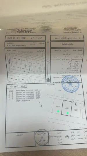 للبيع أرضين شبك ف مخط الملدة الثامنة بالقرب من مركز شرطة المصنعة
