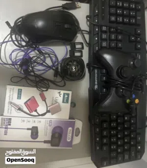 All in good condition with a pubg cooling fan for pubg gaming for sale in cheap