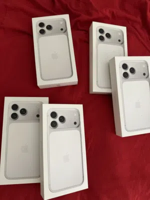 Sealed Apple iPhone 17 pro max  (White) - Brand New in Box HK Version physical+Esim