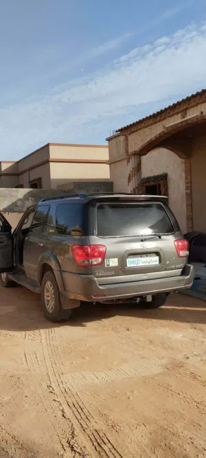 تيوتا سيكويا موديل 2007 فل امسكر دفع روباعي وجمرك