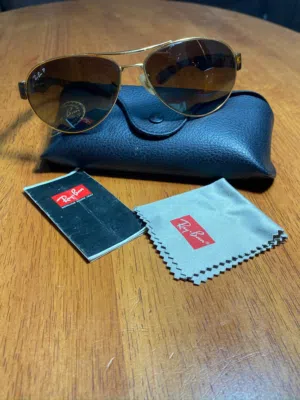 نظارة Ray-Ban RB3509 001/13 اصلية مية بالمية قياس العدسة 63