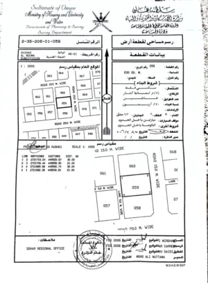 ارض للبيع في شناص /النعمى
