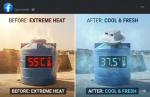 جهاز easy cooler لتبريد مياه الخزانات