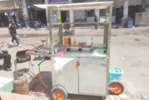 عربة مئكولات ( مستعمل)