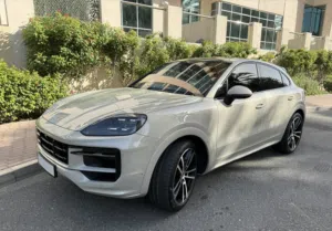 Porsche Cayenne Coupe GCC. 2024 Under Warranty
