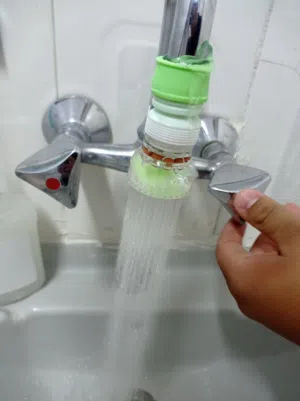 زين للحنفية او للبربيش برش الماء طريقة جميلة