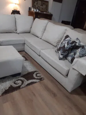 كورنر لون اوف وايت 7 مقاعد و بفه للبيع