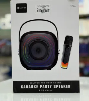 Brand New Lenyes Karaoke Speaker in Oman  Vibrant lighting  1 Year Warranty