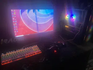 Full PC Setup Gaming – Desktop + شاشة 165Hz + أكسسوارات + UPS