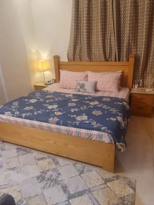 bed+ 2 side tables+ cupboard+ dressing table