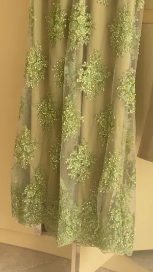 فستان سهره مطرز راقي