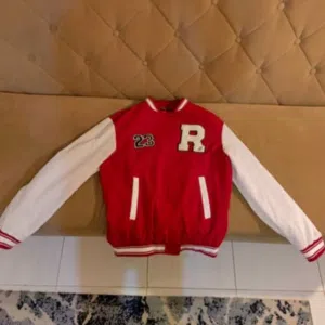 Varsity Jacket Red & White