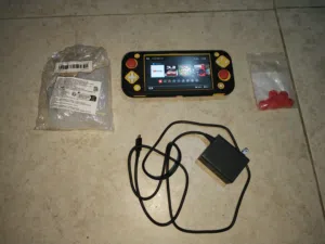 Nintendo switch light all good with new cover and new joystick and charger