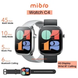 Smart Watch Mibro C4 2.01inch بضمان (اتصال سنه)