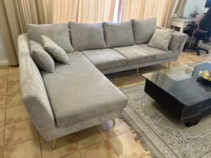 L shape corner sofa