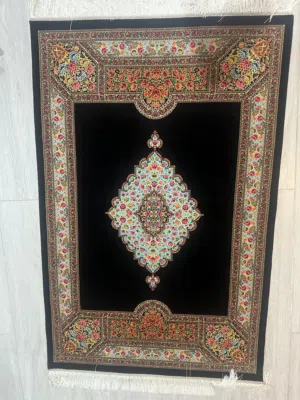 Full silk decorative carpet