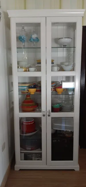 White Display Cabinet