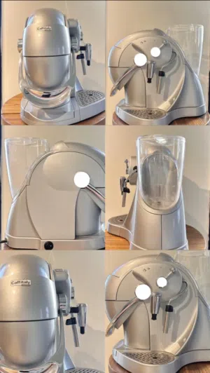 ماكينة قهوة Caffitaly بحالة ممتازة مع بخار للحليب