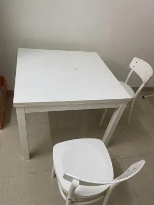 Bed room set and ikea Dining Table with chairs, dressing table, coffee table, TV stand, laptop table