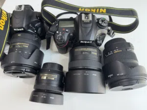 Nikon D7200, Nikon 85mm1.8, Nikon 35mm1.8 , Sigma 17-50mm2.8, Nikon D5100 , Nikon 18-200mm VR II