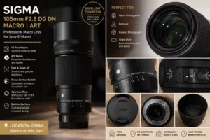 Sigma 105mm DG DN Macro Art – Professional Glass