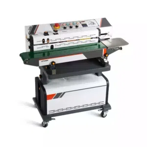 LF-1080B Food Plastic Sealer Machine, Vacuum and Nitrogen Flushing ماكنة تغليف اطعمة ونفث نايتروجين