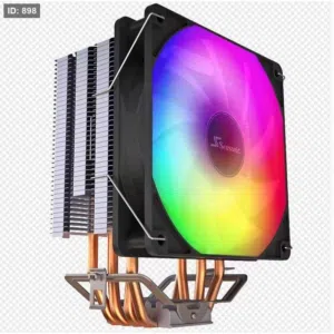 مبرد هوائي احترافي ملون للمعالجات SEASONIC S400 120mm FAN RGB CPU COOLER FOR INTEL LGA1700 - AMD