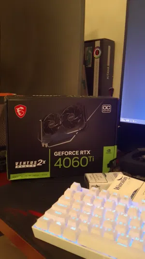 RTX 4060TI 8GB MSI VENTUS 2X OC قابل للبدل ع اقل
