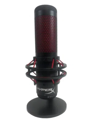 HyperX QuadCast USB High Performance Gaming Microphone, Red LED ,for PC, PS4 and Mac