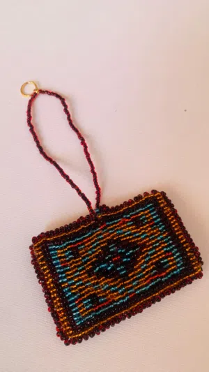 Afghan handmade keychain