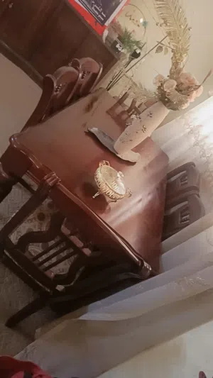 طاوله سفره مع ست كراسي