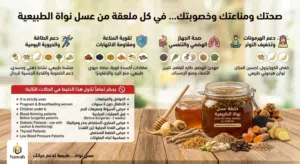 خلطة العسل والجنسنج والاشواغندا والماكا الجبارة لتجديد الطاقة والشباب والرغبة اقرأ الوصف بالصورة
