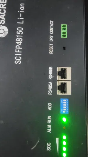 بطاريه 7 كيلو 200 وات مع انفنتر هجين 5 كيلو نظام 48