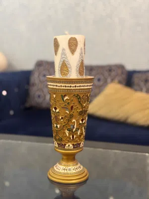 Antique candle stand