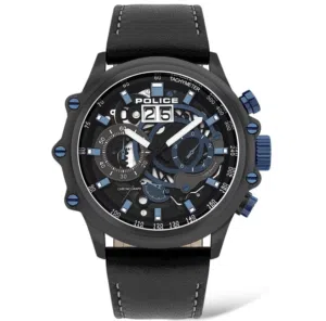 ساعة و بوك ( ماركة POLICE ) رجالية للبيع