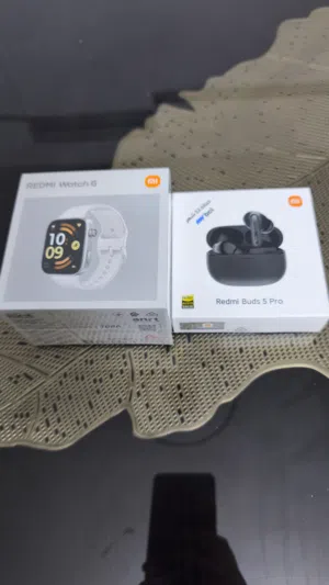 ساعة  Redmi WAtch 6 سماعة اذن  Redmi Buds 5 Pro