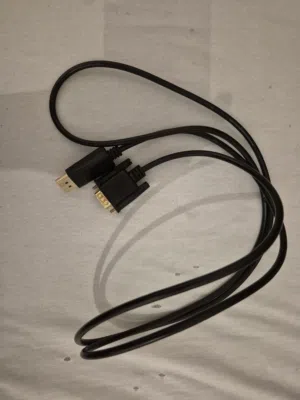 cable Display Port to VGA جديد