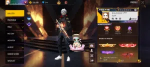 Acc FREE FIRE LVL : 71  حساب فري فاير بثمن مناسب