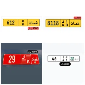 رقم ثلاثي للبيع 621 رقم رباعي للبيع 8118