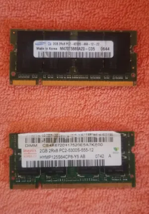 رامات لابتوب ddr2 2g للبيع