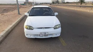هونداي اكسنت 99 للبيع فحصها أمامي جيد +قصعه خلفي قصعه +هريان متور 55فيالميه جير عادي ترخيص لشهر 4