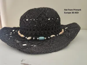 Hats all branded from Europe