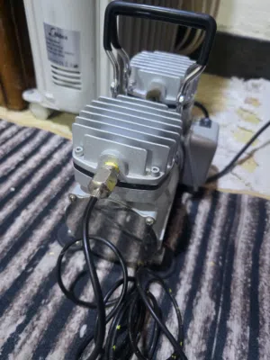 كمبريسر تايواني اصلي صغير مع مسدس تكحيل وخط