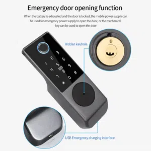 قفل الباب الخارجي الذكي - Smart Door lock
