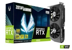 كارت شاشة ZOTAC GAMING GeForce RTX 3050 ECO Edition 8GB (NVIDIA RTX 3050)