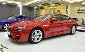 BMW 640i GranCoupe M-Kit ( 2016 Model ) in Red Color GCC Specs